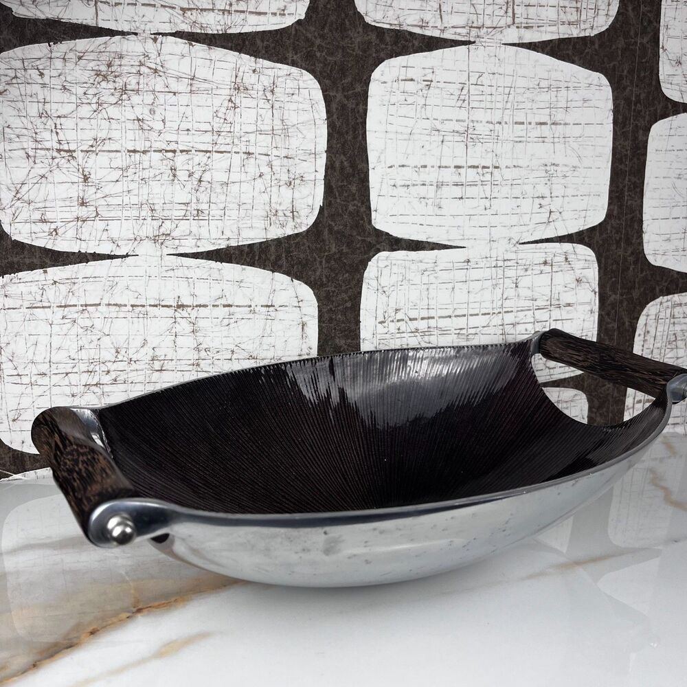 Zodax MCM Scandinavian Style Catch All Dish Fruit Bowl Centerpiece Home Decor
